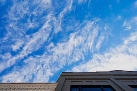 A Decorative Spring Sky Foto stock