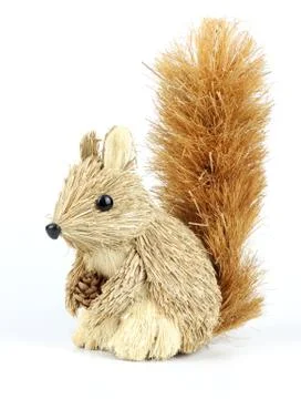 Decorative squirrel Foto stock