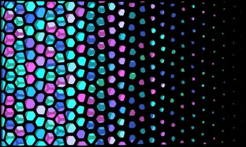 Decorative stained glass pattern for design poster, banner, cover. Stock Illustration