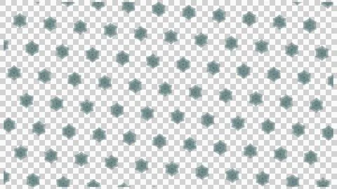 Decorative Star Pattern on White Background イラスト素材