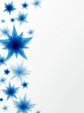 Decorative Stars Background Stock Illustration