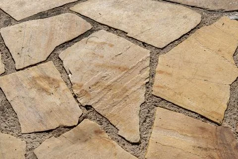 Decorative stone floor Stock-Fotos
