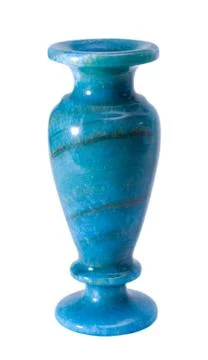 Decorative stone vase Stock Photos