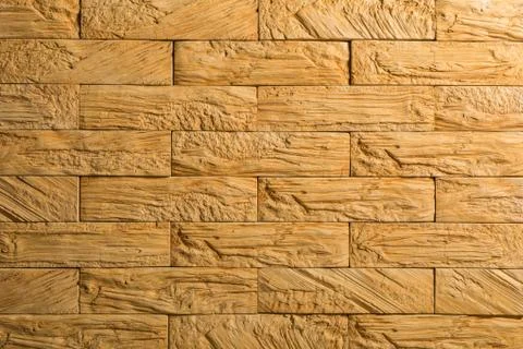 Decorative stone wall as background. Stock Photos