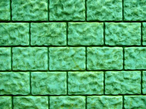 Decorative stone wall Stock Photos