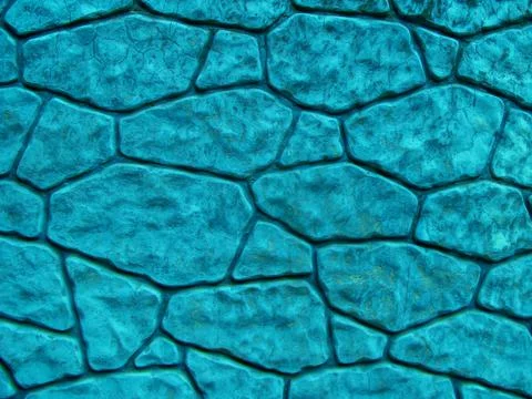 Decorative stone wall Stock Photos