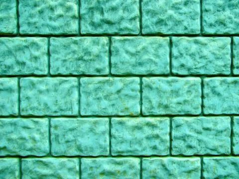 Decorative stone wall Stock Photos