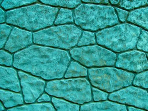 Decorative stone wall Stock Photos