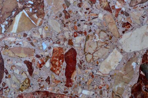 Decorative stone wall. Stone background close up Foto stock