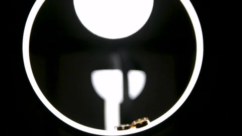Decorative stylish ceiling lamp in the restaurant. Stock Footage 252758270