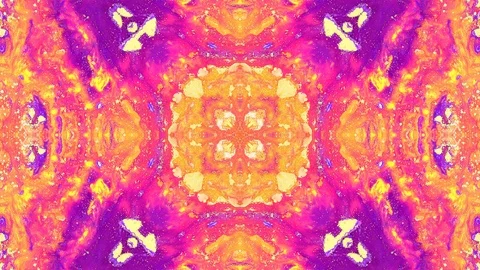 Decorative, symmetrically moving background. Loop footage Stock Footage 114891110