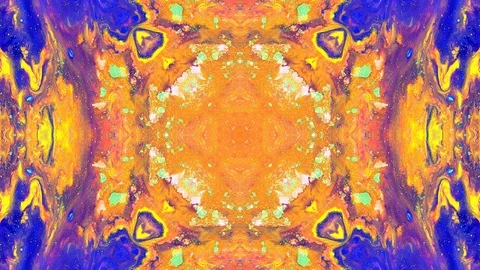 Decorative, symmetrically moving background. Loop footage Stock-Footage 114891326