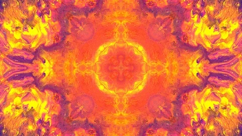 Decorative, symmetrically moving background. Loop footage 스톡 동영상 114891954