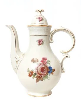 Decorative tea pot Stock Photos