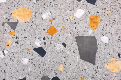 Decorative Terrazzo Pattern Tile For Flooring, Colorful Mosaic Tile Design Stock Photos