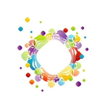 Decorative text box Stock Illustration