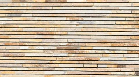Decorative texture of a beautiful wall with rectangular parts made of multi-c Stock-Fotos