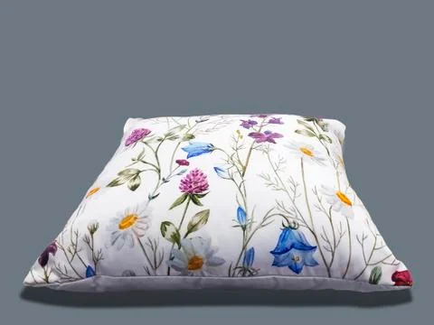 Decorative throw pillow. Stock Photos