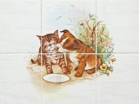 Decorative tile Stock Photos