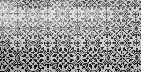 Decorative tile Stock Photos