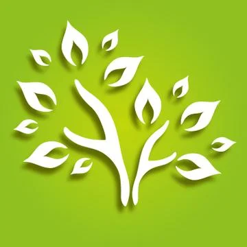 Decorative tree Stock Illustration