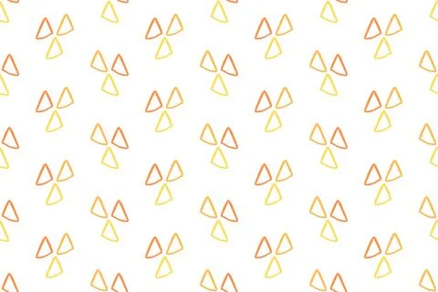 Decorative triangle line seamless pattern design Stock Illustration