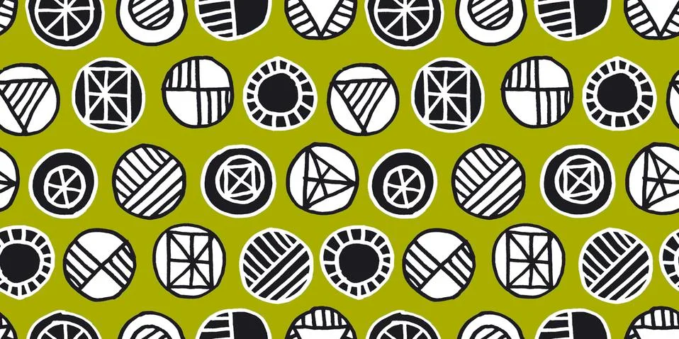 Decorative tribal elements 스톡 일러스트