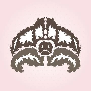 Decorative turtle Stock Illustration