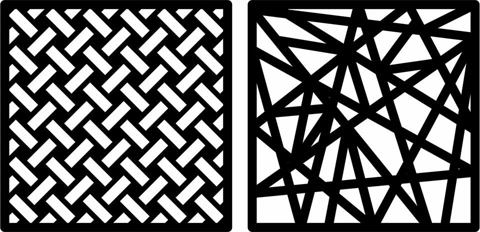 Decorative vector CNC Laser Cut Panel Stock Illustration