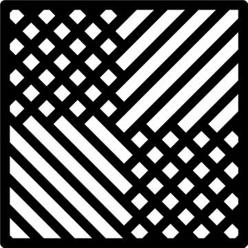 Decorative  vector CNC Laser Cut Panel Illustrazione stock