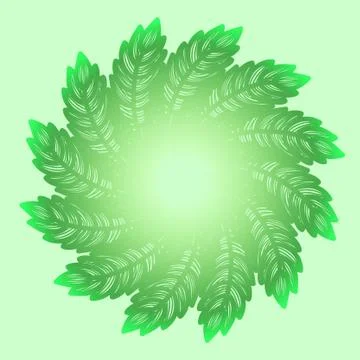 Decorative vector frame Illustrazione stock