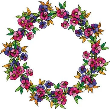 Decorative vector frame Stockillustratie