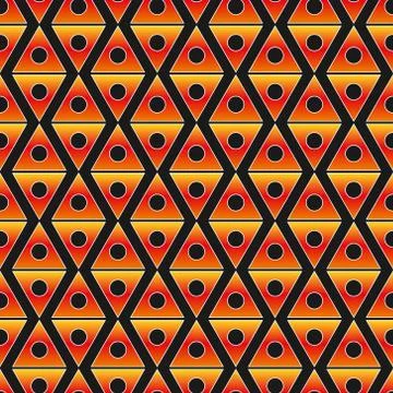 Decorative vector orange and black abstract background Stock Illustration