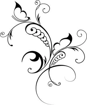 Decorative vector ornament Illustrazione stock