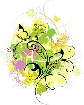 Decorative vector ornament Stock Illustration