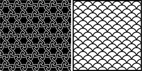 Decorative vector panel for cnc cutting. for interior partition Stock Illustration