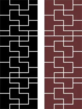 Decorative vector panel for cnc cutting. for interior partition Stock Illustration