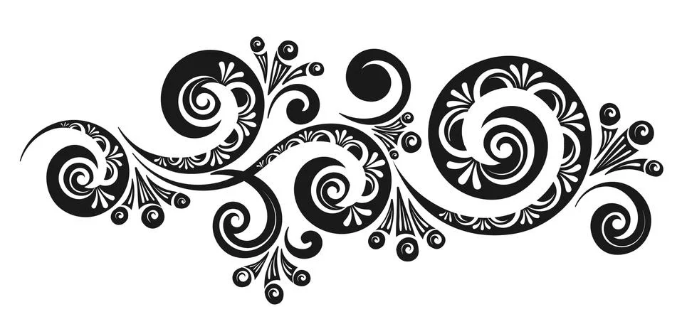 Decorative vector pattern. Stock Illustration