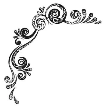 Decorative vector pattern. Stock Illustration