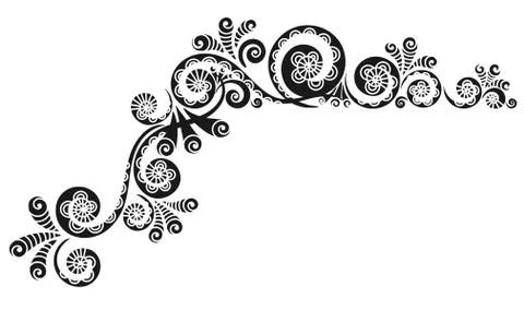 Decorative vector pattern. Stock Illustration