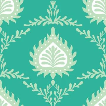 Decorative vector seamless pattern design Stock Illustration