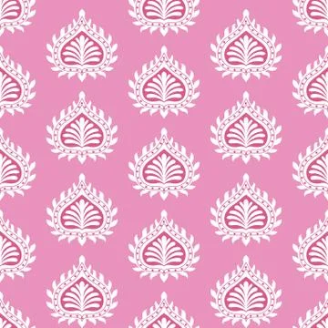 Decorative vector seamless pattern design Stock Illustration
