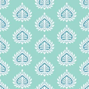 Decorative vector seamless pattern design Stock Illustration
