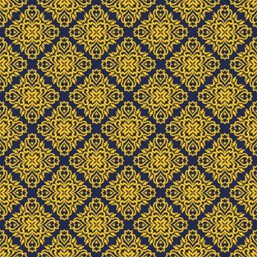 Decorative vector seamless pattern design Stock Illustration