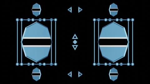 Decorative video with rotating 3d flag of Botswana, HD Stock Footage 305296227