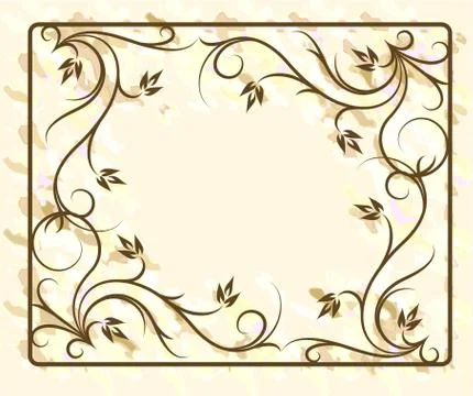 Decorative vintage background. 스톡 일러스트