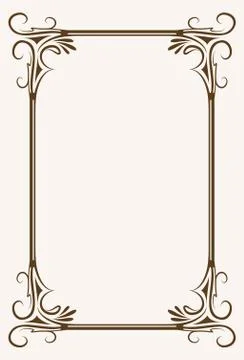 Decorative vintage background Stock Illustration