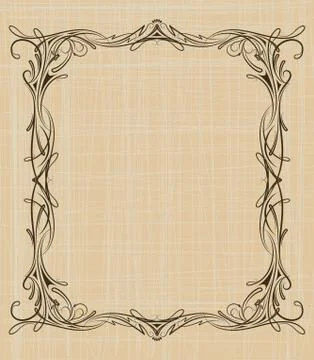 Decorative vintage background Stock Illustration