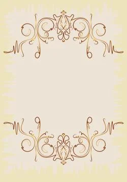 Decorative vintage background 스톡 일러스트