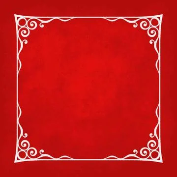 Decorative vintage frame Stock Illustration
